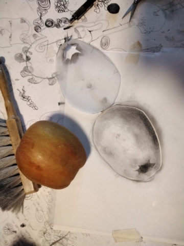 der apfel und sein abbild